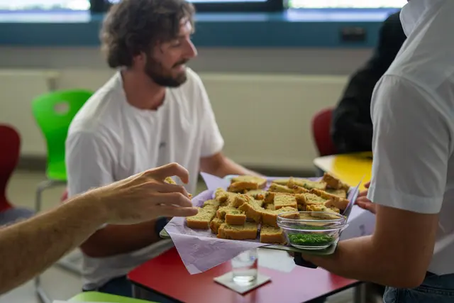 Kostproben der laktose- und glutenfreien Bäckereiprodukte