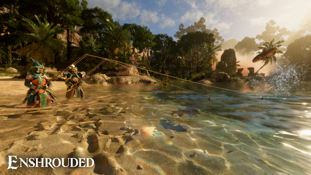 Der Early Access hat bald ein Ende. Im Oktober soll die Vollversion von Enshrouded erscheinen. | Foto: Keen Games