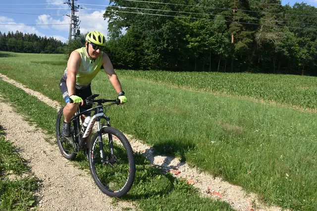 Mountainbike Strecke P7 Pabneukirchen Runde. Initiator Josef Lumetsberger. | Foto: Zinterhof