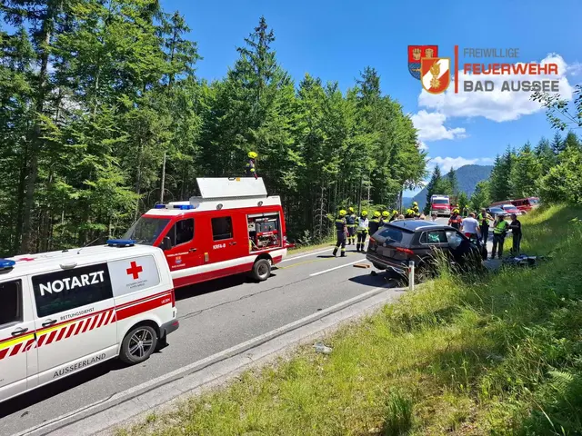 Die Einsatzkräfte waren rasch zur Stelle.