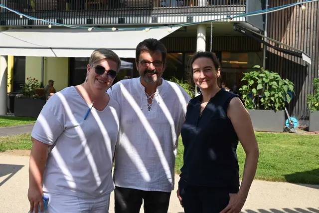 Heimleiterin Barbara Gerhart und das gesamte Team des Stephansheims bereiteten gemeinsam mit den Pflegekräften ein Fest vor, das keine Wünsche offenließ.