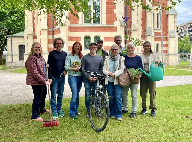 Das Projektteam rund um den Villacher Klimatag.  | Foto: Privat 