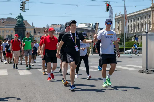 Special Olympics Sommerspiele in Wien: Aufgrund der gesundheitsgefährdenden Temperaturen wurden mehrere Bewerbe im Freien abgesagt. | Foto: GEPA Pictures Special Olympics Österreich