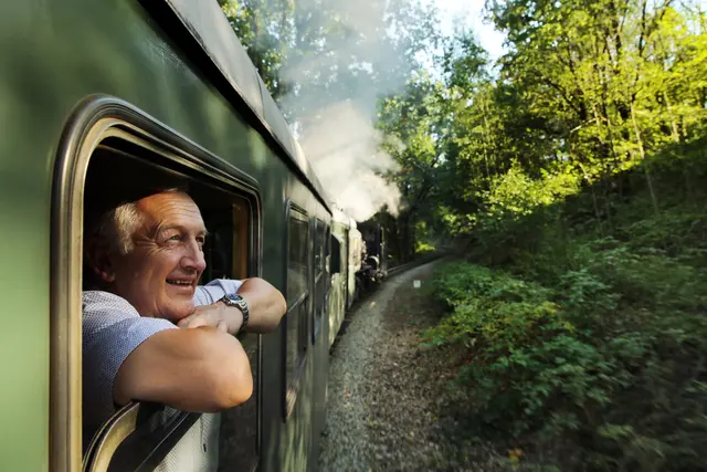 Nostalgie-Dampfzug | Foto: NOEVOG_Weinfranz