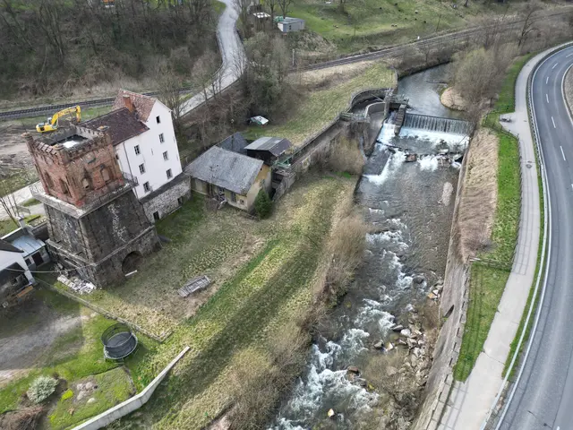 Das neue Krafthaus Hammer wird am Standort des 1903 errichteten Kraftwerks entstehen, das die Papierfabrik Frantschach versorgte und 2019 von der Kelag übernommen wurde. | Foto: Kelag