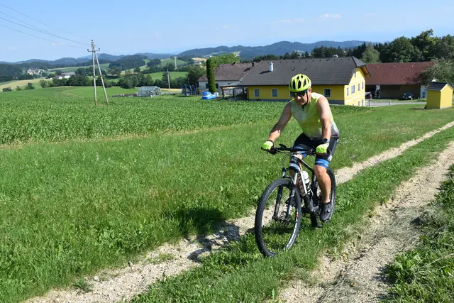 Mountainbike Strecke P7 Pabneukirchen Runde. Initiator Josef Lumetsberger. | Foto: Zinterhof