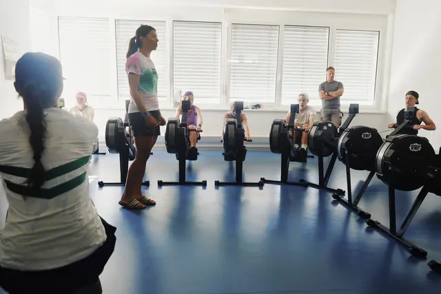 Die Gäste aus St. Paul bekamen wertvolle Tipps aus Profihand für den Sportalltag. | Foto: Benny Bürger/OZ Kärnten