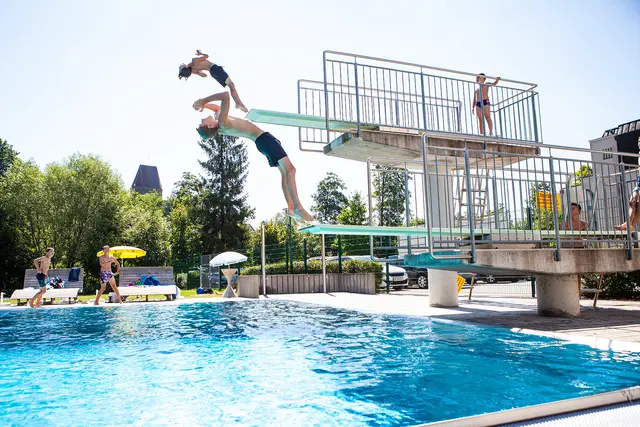 Einem ungetrübten Badespaß steht im ZwettlBad nichts mehr im Wege. | Foto: C. Schindler/fotozwettl.at