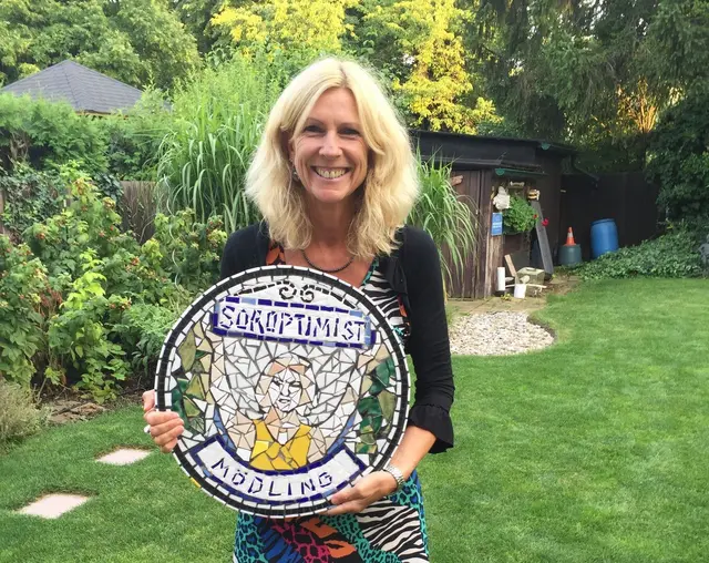 Sylvia Bönnhoff, Gründungspräsidentin des Soroptimist Club Mödling, 2016 | Foto: SI Club Mödling