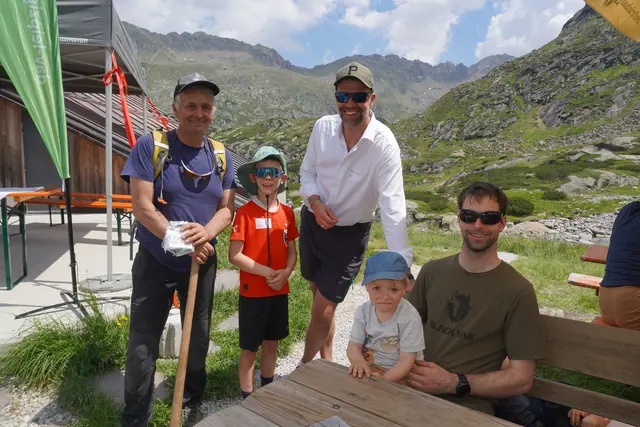 V.l.: Robert Span, Liam und Norbert Schöpf, Max und Marco Span | Foto: Kainz
