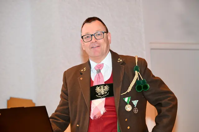 Schützenhauptmann Walter Steindle: "Wir sind bereit und freuen uns auf ein großes Fest." | Foto: Hassl