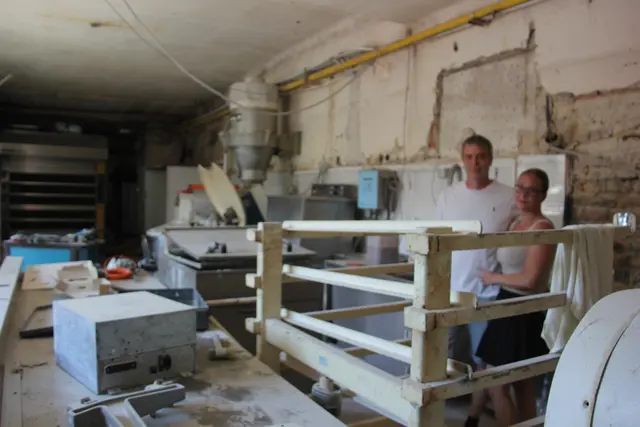 Ein trostloses Bild bietet sich in der Backstube. | Foto: Mold