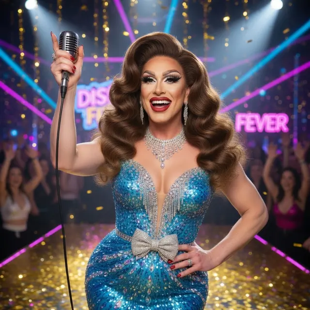 Michael Heberer steckt hinter der Drag Queen Miss Candy Rush, hat sich aber in letzter Zeit vorallem einen Namen als Stimme und Gesicht zur Kunstfigur "BILLY WANTS MORE" gemacht.  | Foto: Michael Heberer