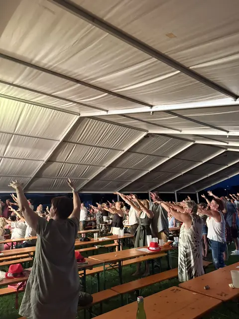 Alle tanzten mit.