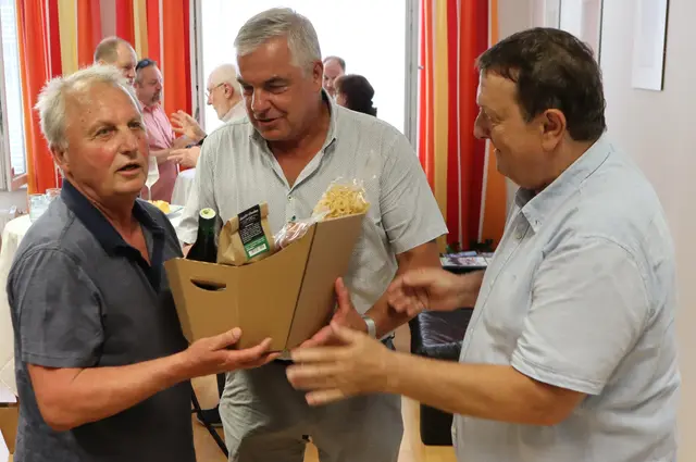Kraftnahrung für Peter Fürnschuß | Foto: Gerhard Langmann
