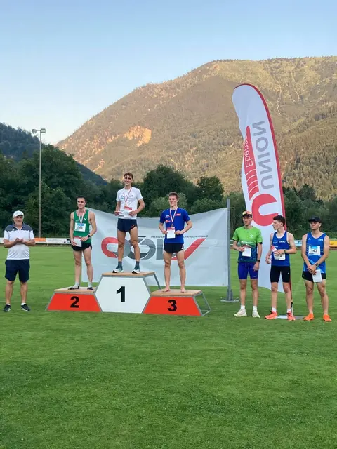 Lukas Helmberger vom LAC Nationalpark Molln setzt seine starke Saison fort. | Foto: LAC Nationalpark Molln