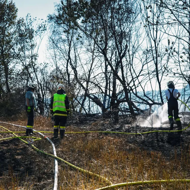 27 Wehren mit insgesamt rund 400 Feuerwehrleuten und 59 Fahrzeugen standen im Löscheinsatz. | Foto: Feuerwehr Oberpullendorf