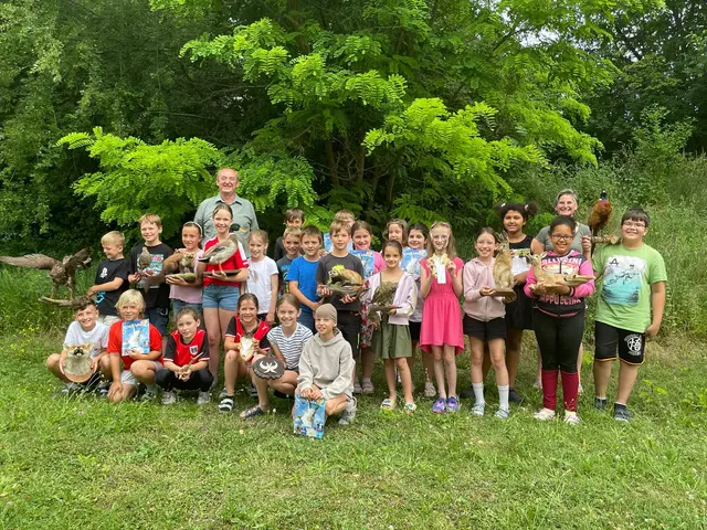 5 Schülerinnen und Schüler der 3. Klasse Volksschule Wilfersdorf entdeckten beim Jagd-Pädagogik-Workshop die heimische Tierwelt. | Foto: VS Wilfersdorf