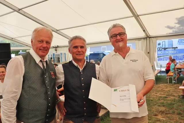 Manfred Hiebaum, Walter Kohlfürst und Karl Fink. | Foto: Edith Ertl