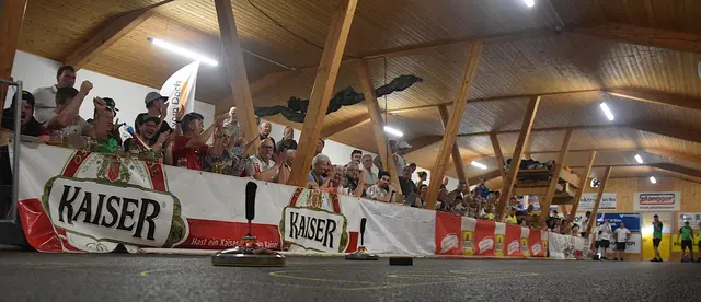 Die Gästefans hatten viel Grund zu Jubeln. | Foto: TLEV