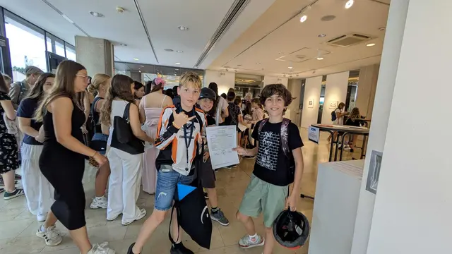 fleißige Schüler:innen | Foto: Jugendpalette 