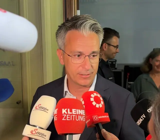 Kurt Hohensinner zeigte sich nach der Wahl gefasst.  | Foto: MeinBezirk/Markus Kropac