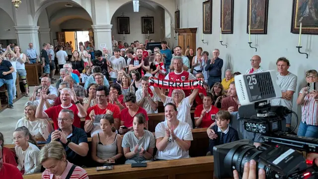 Der späte Ausgleich zum 3:3 löste in der Kirche großen Jubel aus und wurde scherzhaft als „Wunder von Horn“ bezeichnet. | Foto: Diözesansportgemeinschaft/Kopper