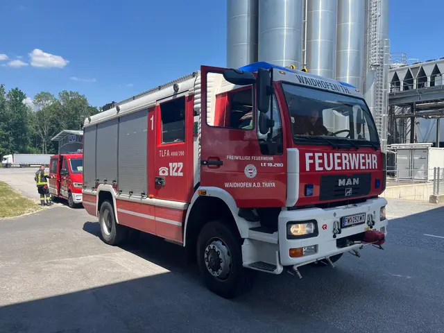 Feuerwehrkräfte am Einsatzort | Foto: FF Waidhofen/Thaya