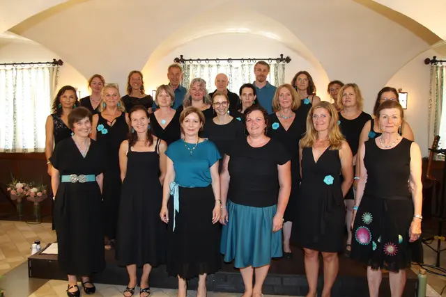 Der Chor Vocanth feierte sein 15-jähriges Jubiläum im Ross-Stall mit einer Bandbreite an Liedern und Songs bekannter Interpreten.