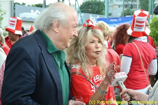 Friedrich und Jeannine Schiller haben sich beim Heurigen kennengelernt. (Archiv) | Foto: Robert Rieger 