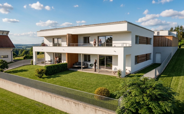 Die Wohnanlage befindet sich bereits seit Anfang diesen Jahres im Bau, die Fertigstellung ist voraussichtlich im Herbst. | Foto: Immoda GmbH