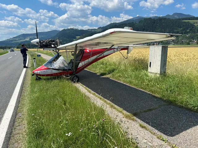Notlandung bei Friesach verlief glimpflich. | Foto: Polizei Kärnten