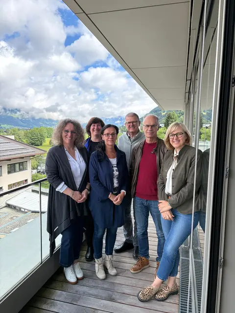 GF Mag. Silke Göltl MA, Angelika Mies BA, MA, MBA (Verwaltungsdirektorin), Betriebsrätin Waltraud Schmidt, OA Dr. Michael Hofer (Ärztlicher Direktor), OA Dr. Thomas Pulda (Spitalsärztevertreter) und Martina Grießer MSc (Pflegedirektorin) | Foto: Tauernklinikum