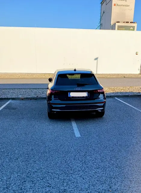 Ein weiterer Kunstparker am selben Parkplatz. | Foto: Privat