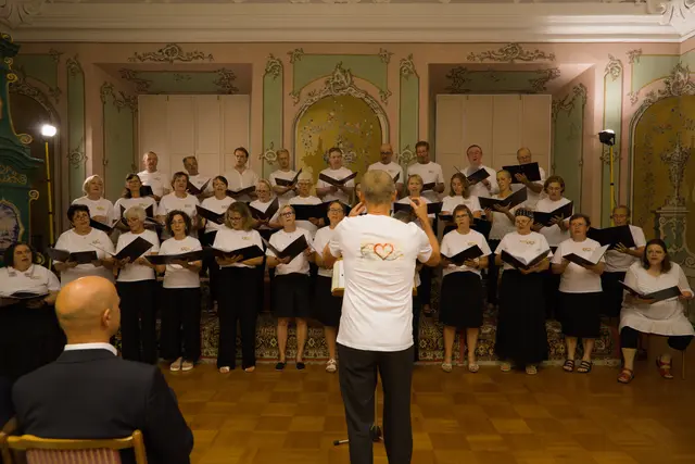 Vielen “Herztöne“ erfüllten den Barocksaal des Stiftes Vorau! | Foto: Franz Faustmann