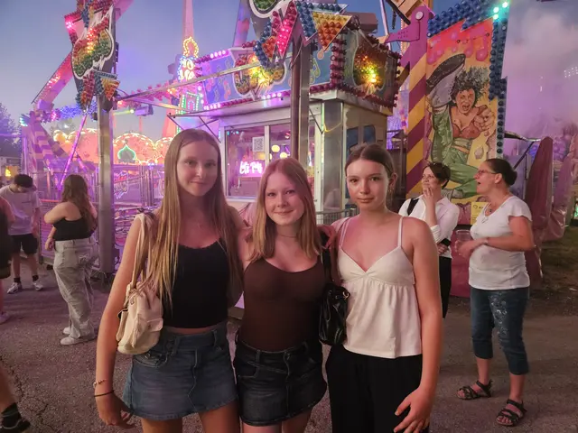 Nina Gebetsberger, Anika Widhalm und Amelia Stattler | Foto: Simon Glösl