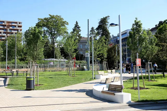 Helle Pflastersteine und neue Laternen sorgen für Helligkeit. | Foto: Stadt Wien/Martin Votava