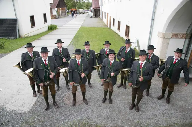 Die Jagdhornbläser Ternberg erreichten den fünften Platz. | Foto: JHBG Ternberg