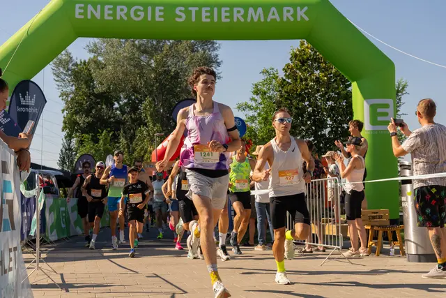 Läufer beim Summer Run.