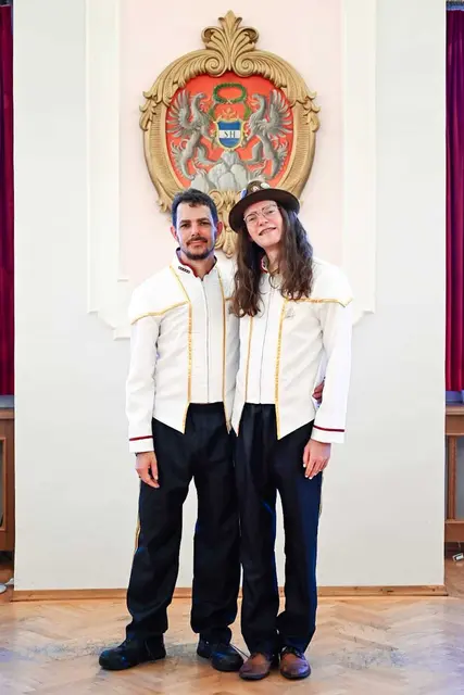 Jayjay Kaiser und Artus Jentsch gaben sich das Ja-Wort. | Foto: Katie-Aileen Dempsey