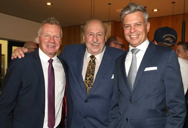 Management Club: Erwin Walch, Helmut Lutz und Thomas Arnoldner | Foto: Andrea Frischauf / Management Club Tirol