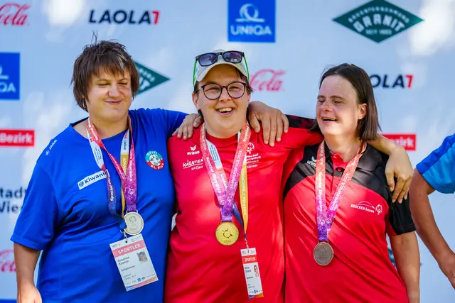 Nach den wetterbedingten Absagen sorgten Ersatzbewerbe am dritten Wettkampftag für sportliche Höhepunkte. | Foto: GEPA Pictures Special Olympics Österreich
