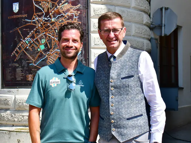 Rossmann und LR Achleitner