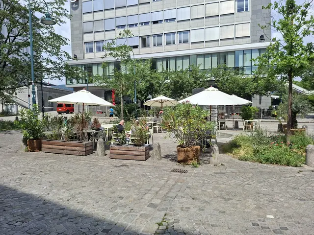 Das griechische Lokal „Taverna Sorbas“ hat seinen Schanigarten komplett neu gestaltet. | Foto: DAbang