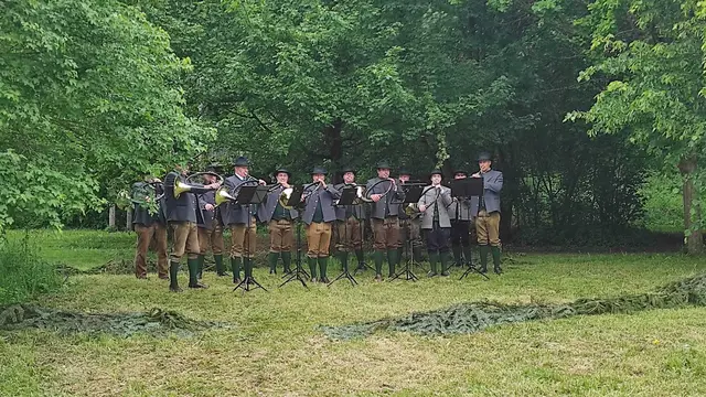 Platz sieben ging an die Jagdhornbläser aus Aschach/Steyr. | Foto: JHBG Aschach