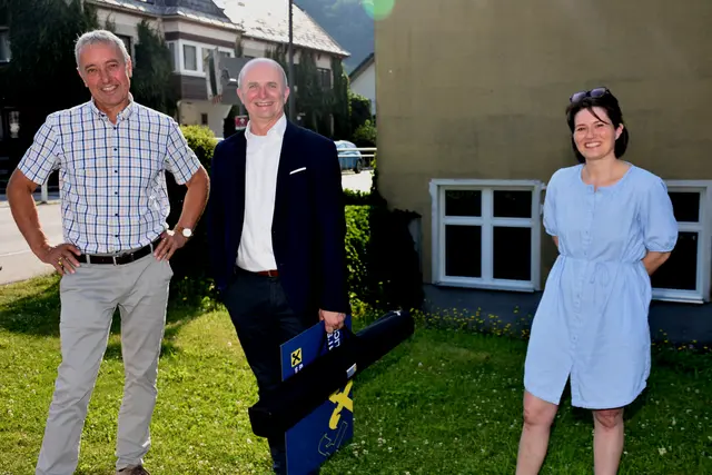 Elternverein Waldhausen hat  „Bewegungs- und Begegnungszone“ gewonnen. "Projekt der Regionen" der Raiffeisenbank Perg. | Foto: Robert Zinterhof