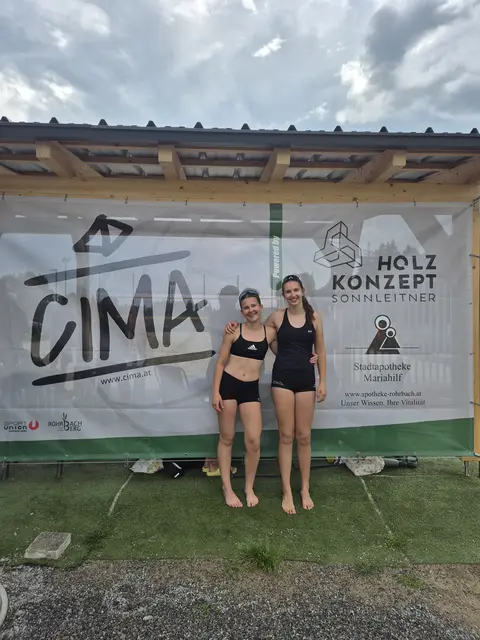 Das Volleyball-Duo Peer/Hofer. | Foto: Reischl