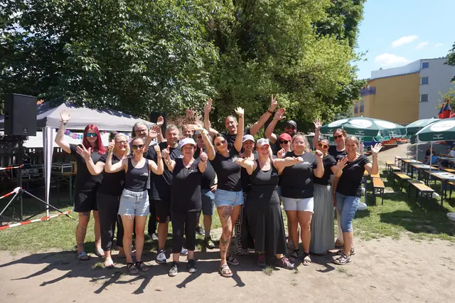 Das engagierte Team des Elternvereins der Volksschule Körnerstraße freute sich über ein gelungenes Sommerfest. | Foto: Volksschule Körnerstraße
