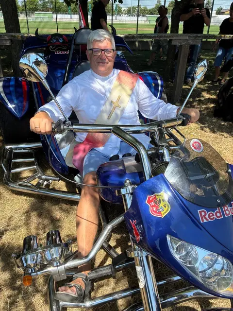 Biker aus der Region kamen zum 2. Treffen in Parndorf zusammen. | Foto: Andreas Brinkmann