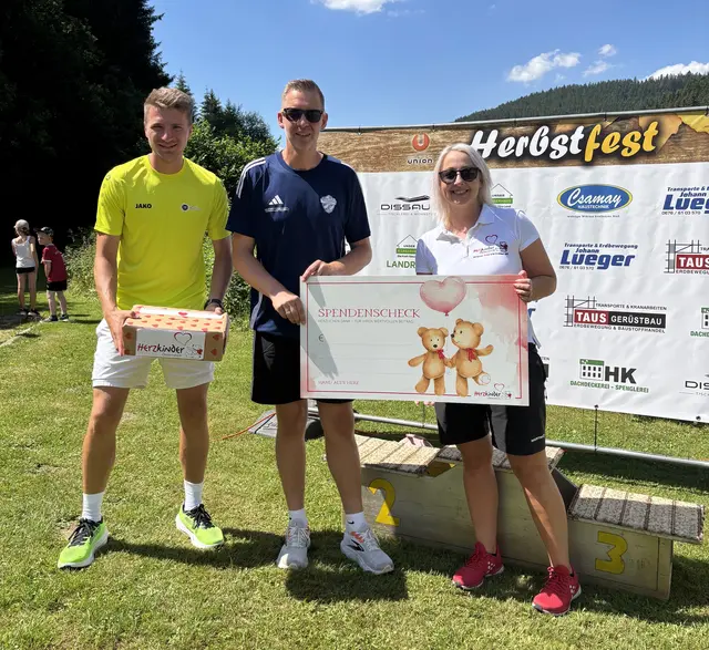 Der Reinerlös der Laufveranstaltung ging an die Organisation „Herzkinder Österreich". | Foto: VS Ratten